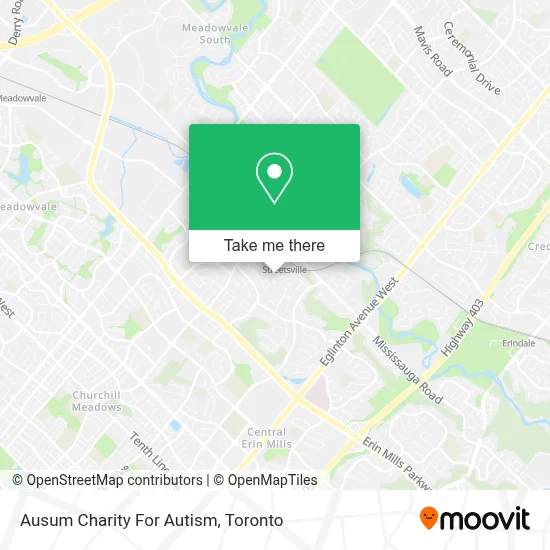Ausum Charity For Autism map