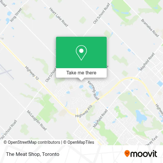 The Meat Shop map