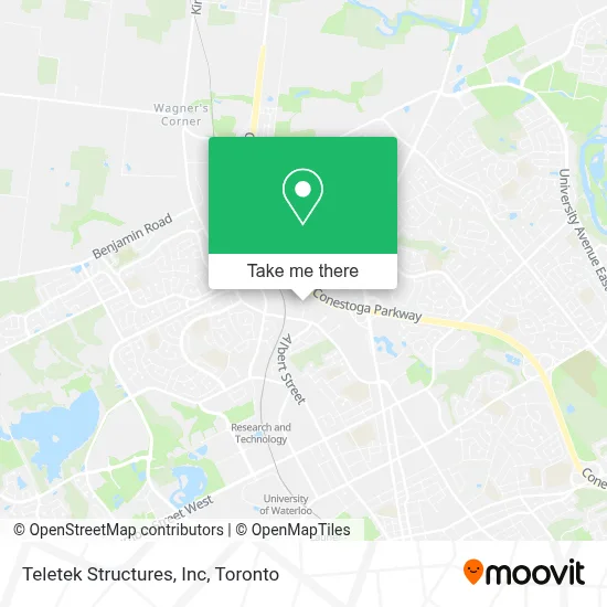 Teletek Structures, Inc map