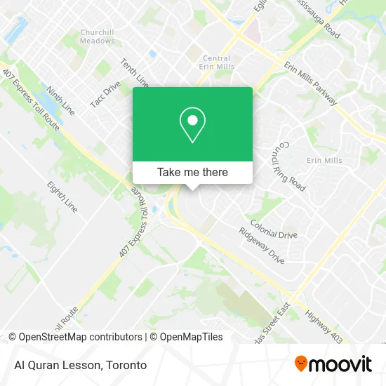 Al Quran Lesson map