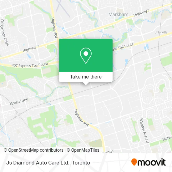 Js Diamond Auto Care Ltd. map
