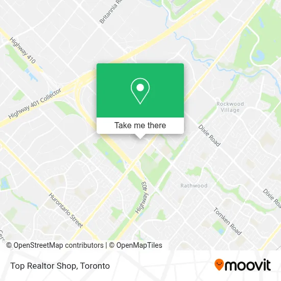 Top Realtor Shop map