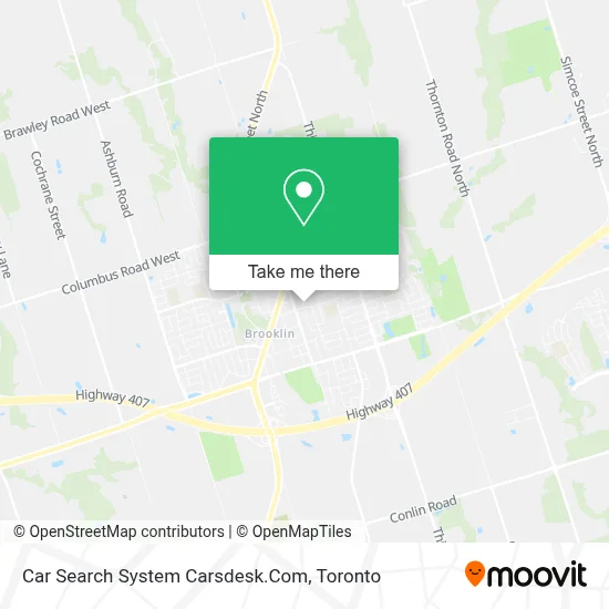 Car Search System Carsdesk.Com map