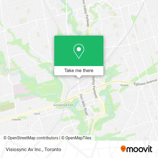 Visiosync Av Inc. map