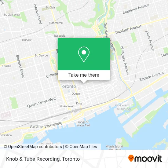 Knob & Tube Recording map
