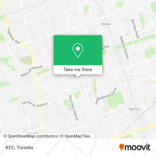 Kfc map