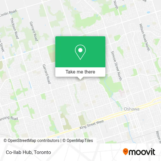 Co-Ilab Hub map