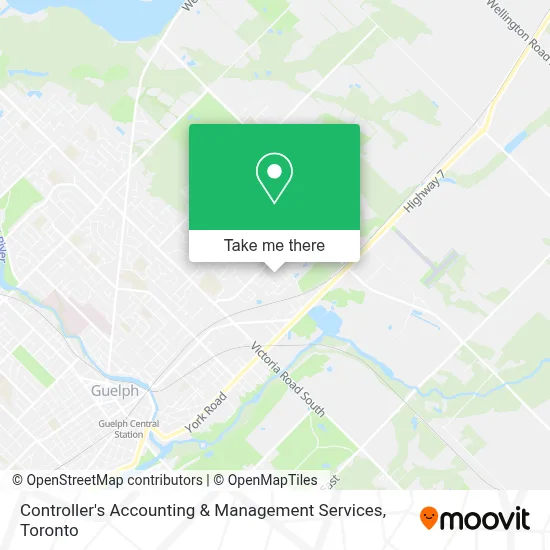 Controller's Accounting & Management Services map