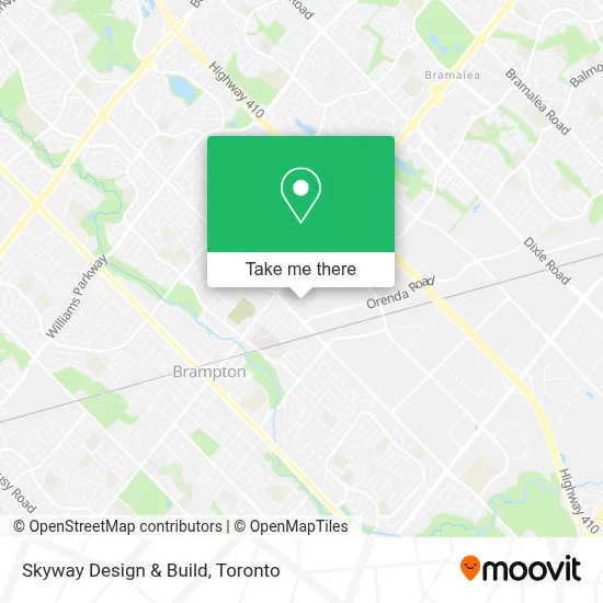 Skyway Design & Build map