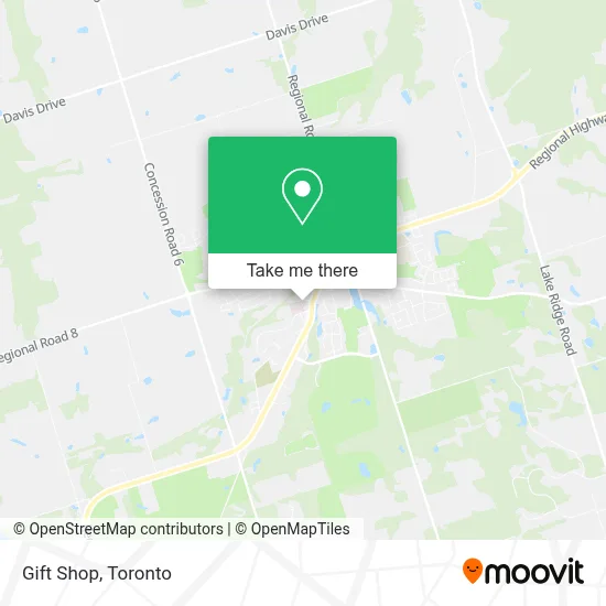 Gift Shop map