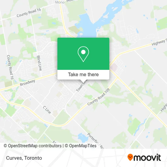 Curves map