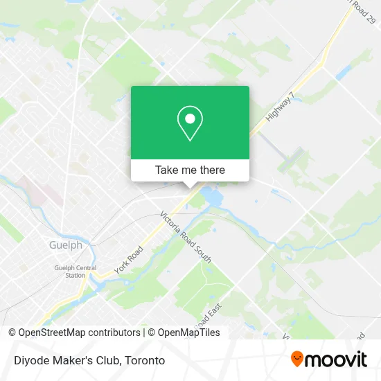 Diyode Maker's Club map