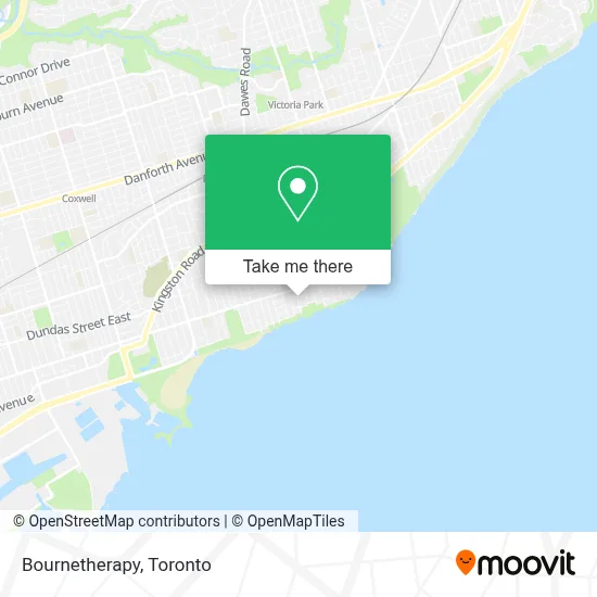 Bournetherapy map