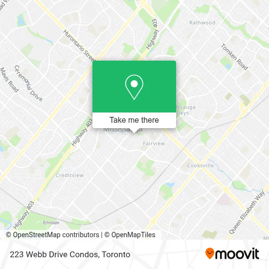 223 Webb Drive Condos map