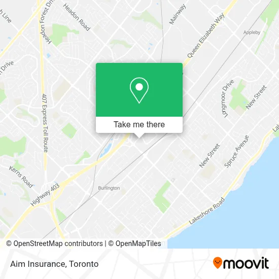 Aim Insurance map