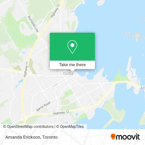 Amanda Erickson map