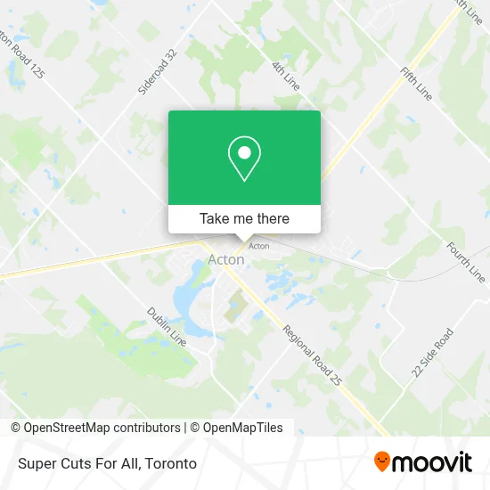 Super Cuts For All map