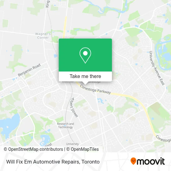Will Fix Em Automotive Repairs map
