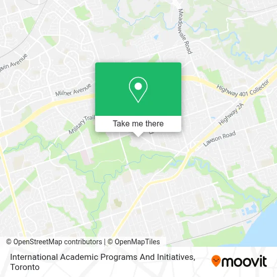 International Academic Programs And Initiatives map