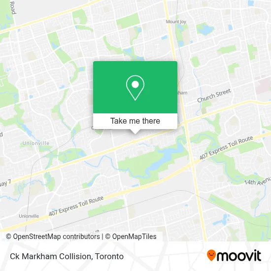 Ck Markham Collision map