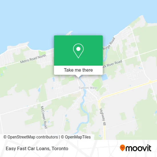 Easy Fast Car Loans map