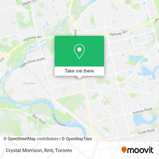 Crystal Morrison, Rmt map