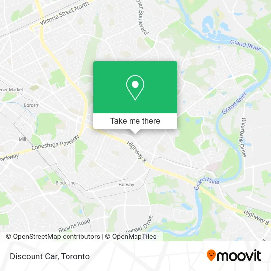 Discount Car map