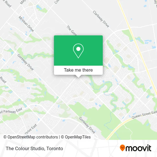 The Colour Studio map