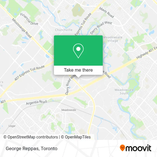 George Reppas map
