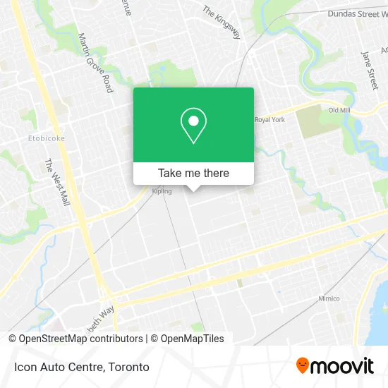 Icon Auto Centre map
