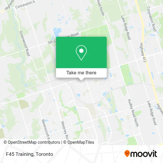 F45 Training map