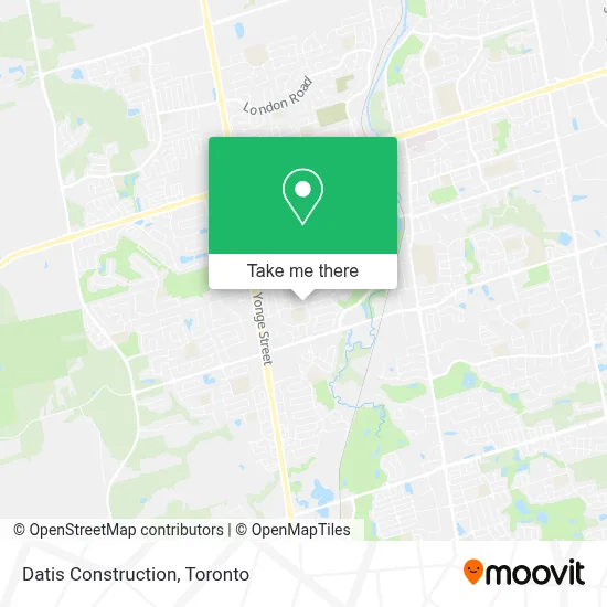 Datis Construction map