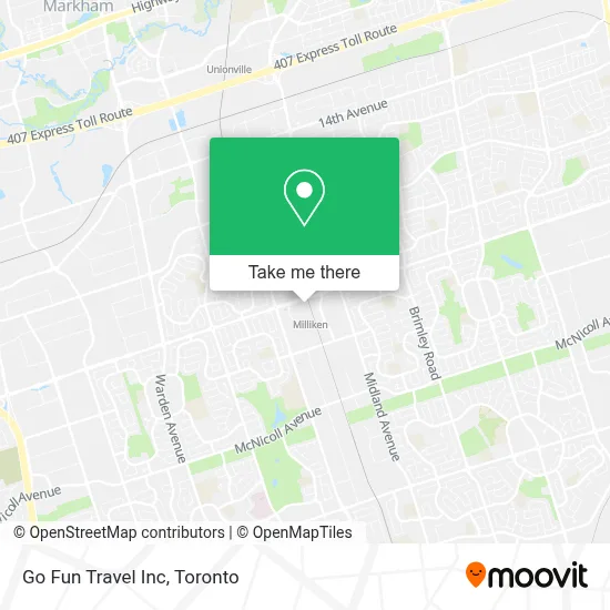Go Fun Travel Inc map