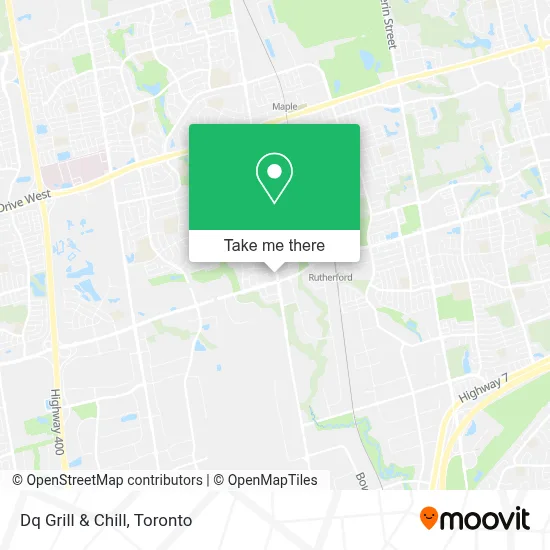 Dq Grill & Chill map