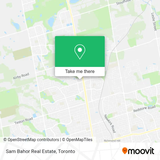 Sam Bahor Real Estate map