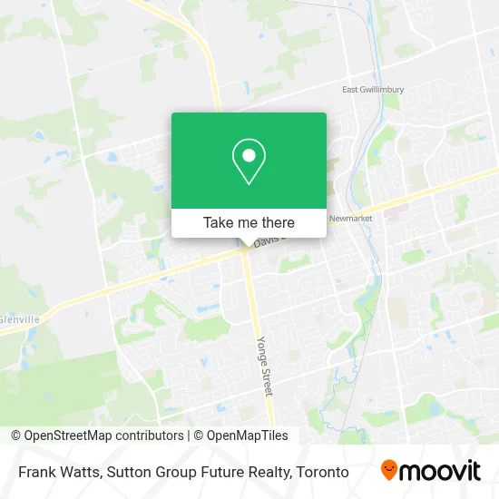 Frank Watts, Sutton Group Future Realty map