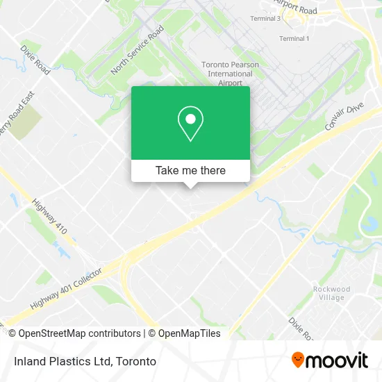 Inland Plastics Ltd map