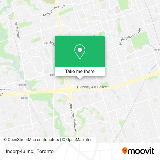 Incorp4u Inc. map