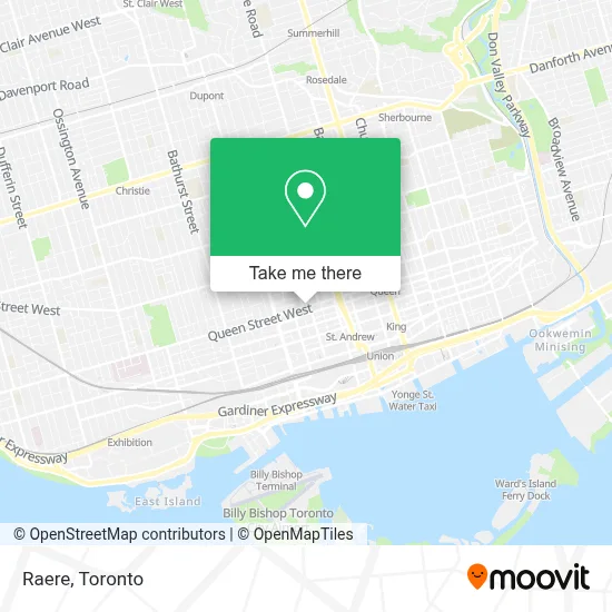 Raere map