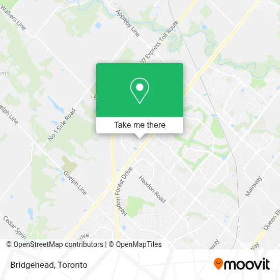Bridgehead map