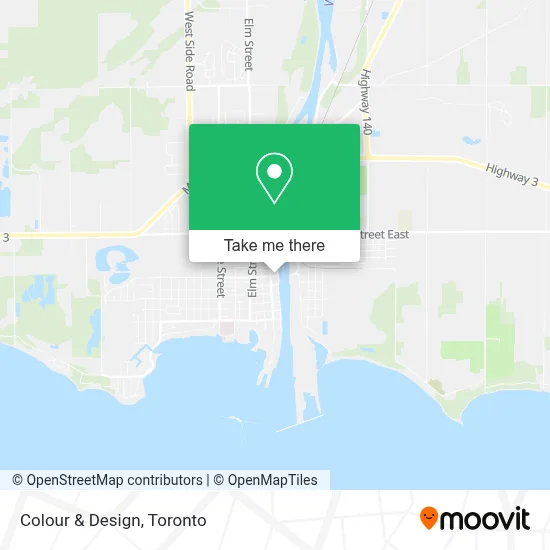 Colour & Design map