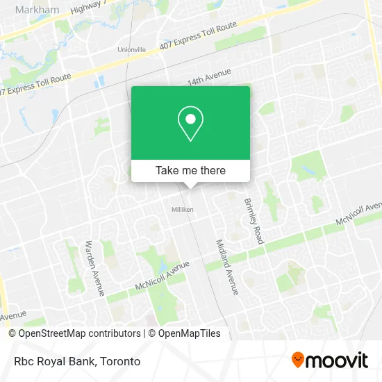 Rbc Royal Bank map