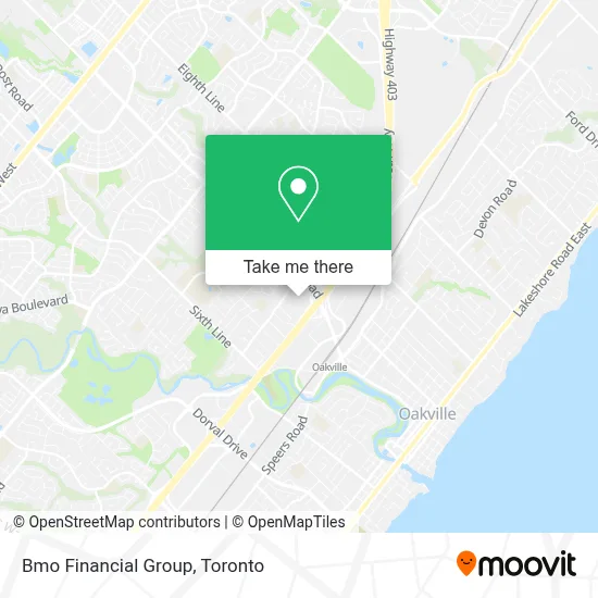 Bmo Financial Group map