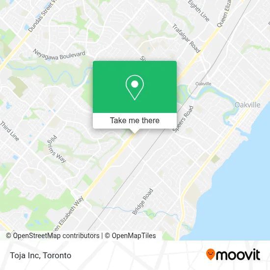 Toja Inc map