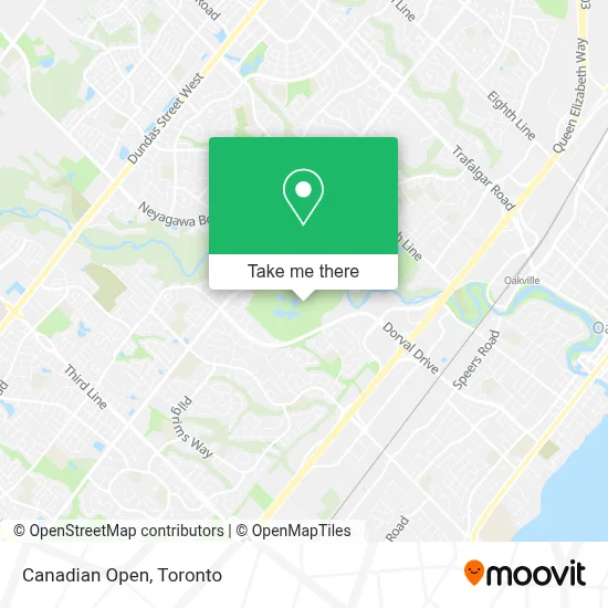 Canadian Open map