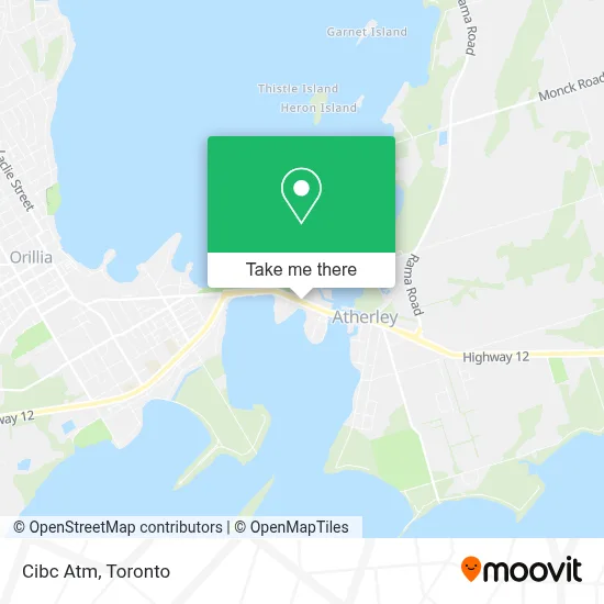 Cibc Atm map