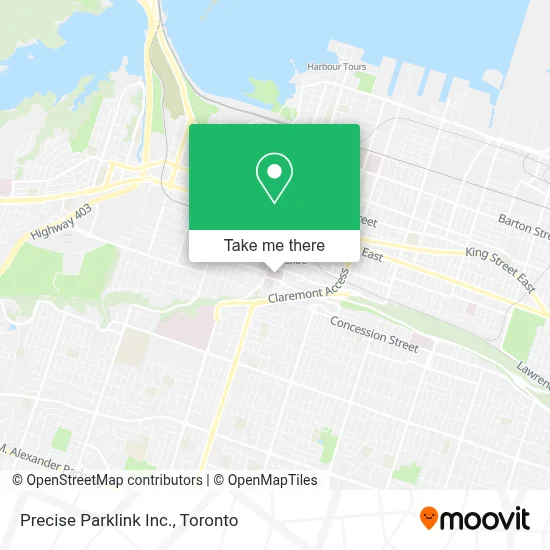 Precise Parklink Inc. map