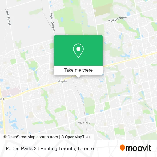 Rc Car Parts 3d Printing Toronto map