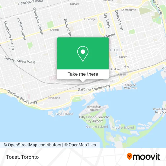 Toast map