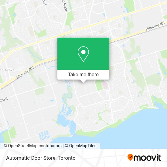 Automatic Door Store map